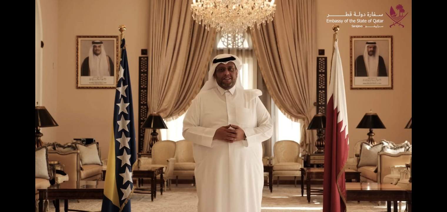 Ambasador Katara na bosanskom jeziku čestitao Dan državnosti BiH
